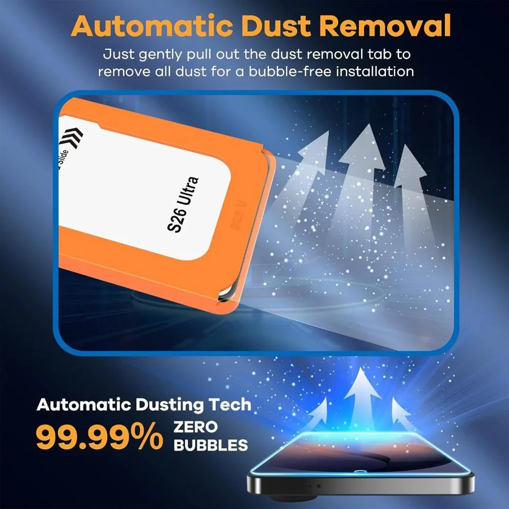 3-Pack for Samsung Galaxy S26 Ultra Screen Protector Tempered Glass
